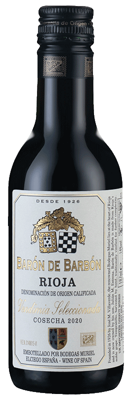 Barón de Barbón Oak Aged Rioja (187ml) 2020