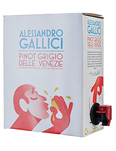 Alessandro Gallici Pinot Grigio 3 litre Wine Box 2021
