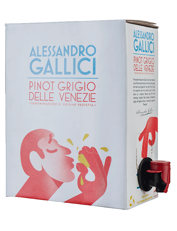 Alessandro Gallici Pinot Grigio 3L Wine Box 2021