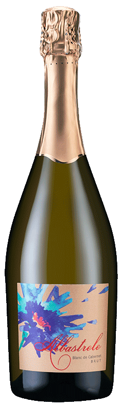 Albastrele Blanc de Cabernet Sparkling Brut Albastrele Blanc de Cabernet Sparkling Brut