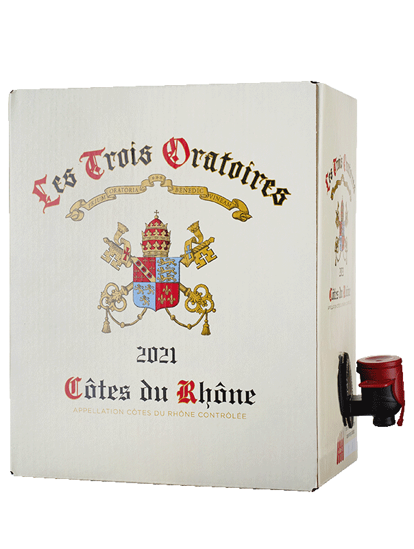 Les Trois Oratoires 3 litre Wine Box Les Trois Oratoires 3 litre Wine Box