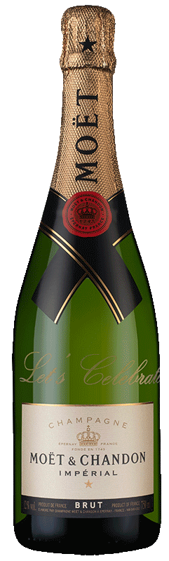 Champagne Moët & Chandon Brut Impérial Let's Celebrate Champagne Moët & Chandon Brut Impérial Let's Celebrate