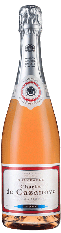 Champagne Charles de Cazanove Rosé NV