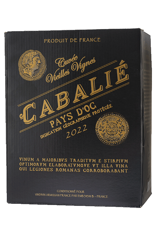 Cabalié Cuvée Vieilles Vignes 3 litre Wine Box 2022