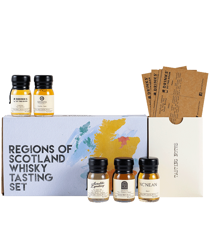 Drinks by the Dram Regions of Scotland Scotch Whisky Tasting Set NV