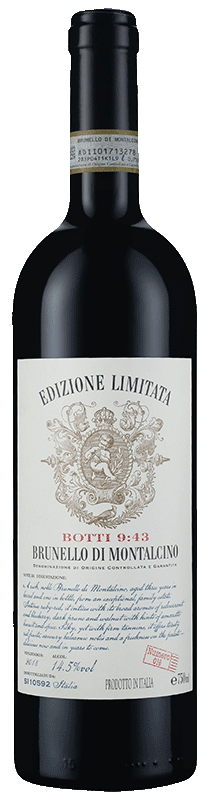 Edizione Limitata Brunello di Montalcino Numero 18 Edizione Limitata Brunello di Montalcino Numero 18