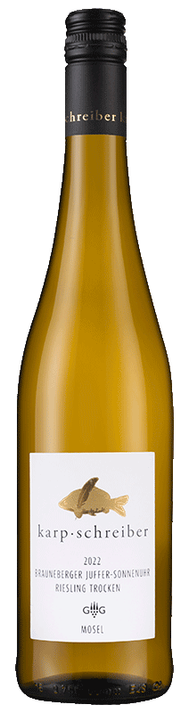 Karp-Schreiber Brauneberger Juffer-Sonnenuhr Riesling Grosses Gewächs Karp-Schreiber Brauneberger Juffer-Sonnenuhr Riesling Grosses Gewächs