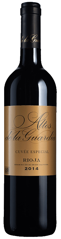 Altos De La Guardia Cuvée Especial Rioja in a wooden case Altos De La Guardia Cuvée Especial Rioja in a wooden case