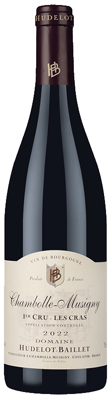 Domaine Hudelot-Baillet Chambolle-Musigny Premier Cru Les Cras Domaine Hudelot-Baillet Chambolle-Musigny Premier Cru Les Cras