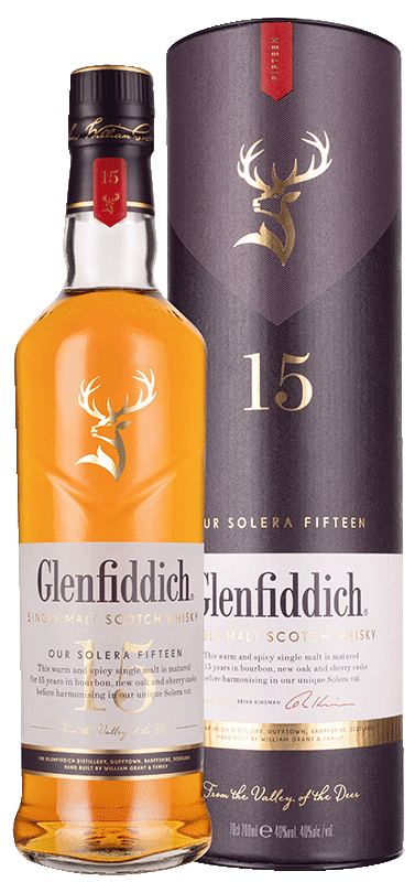 Glenfiddich 15-Year-Old Single Malt Scotch Whisky Glenfiddich 15-Year-Old Single Malt Scotch Whisky