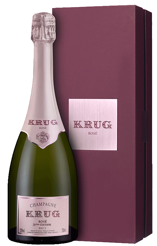 Champagne Krug Rosé 28th Edition in gift box Champagne Krug Rosé 28th Edition in gift box
