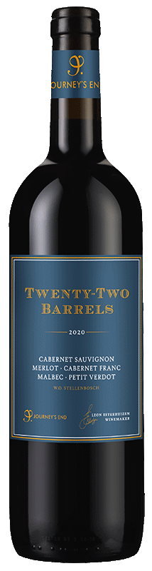 Journey’s End Twenty-Two Barrels Stellenbosch Red Blend Journey’s End Twenty-Two Barrels Stellenbosch Red Blend
