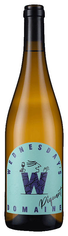 Wednesday's Domaine Piquant Alcohol-Free White Wine NV