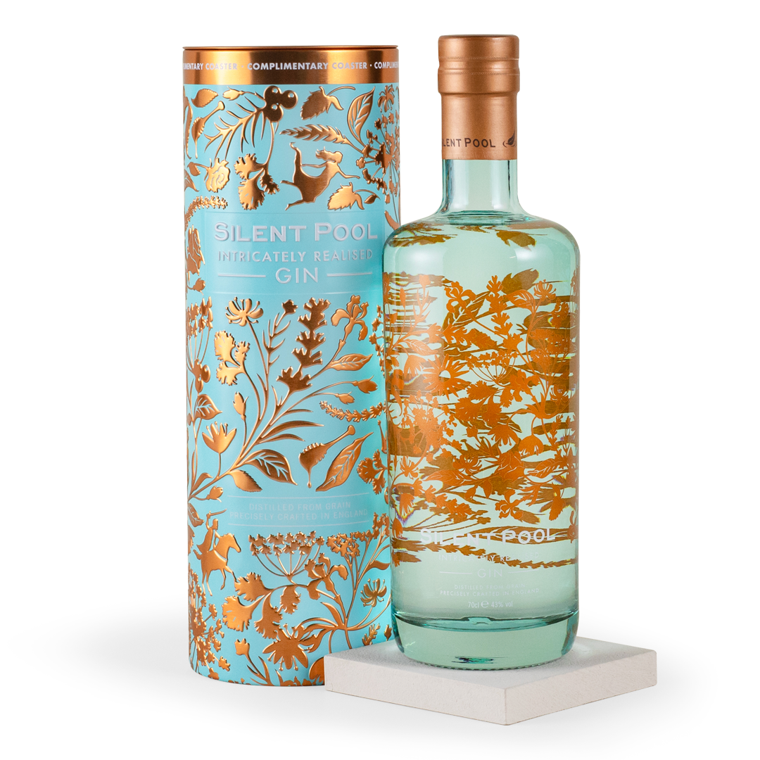 Silent Pool Gin (70cl in gift tin) Silent Pool Gin (70cl in gift tin)