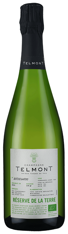 Champagne Telmont Réserve de la Terre Organic NV