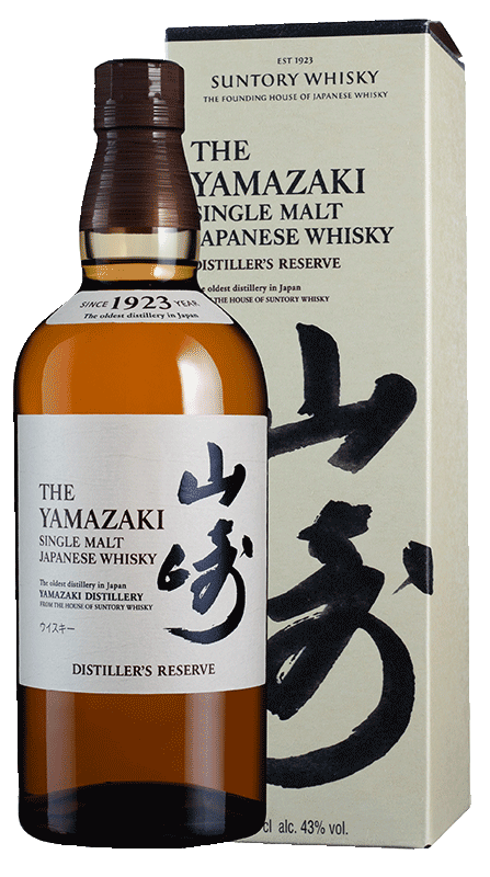 The Yamazaki Single Malt Japanese Whisky Distiller's Reserve NV