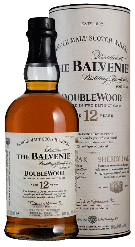 Balvenie 12-Year-Old Doublewood Single Malt Scotch Whisky (70cl) Balvenie 12-Year-Old Doublewood Single Malt Scotch Whisky (70cl)