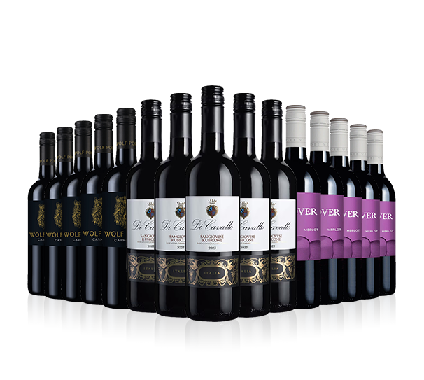 Essentials 15-bottle Reds Mix