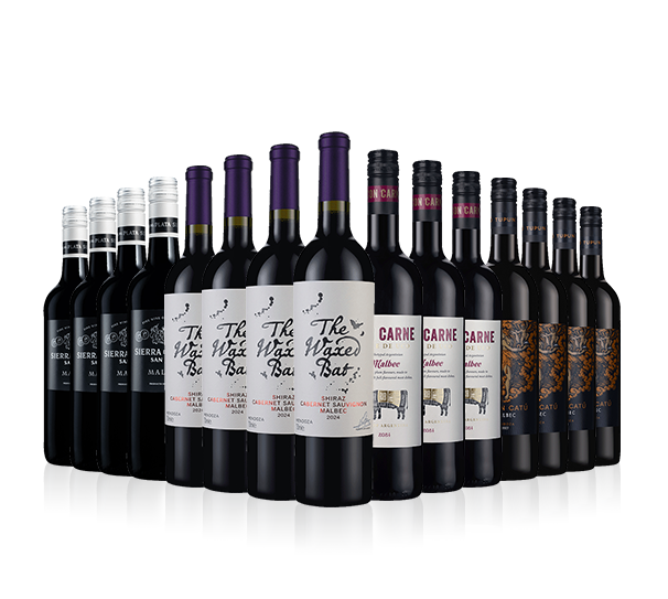 Argentinian 15-bottle Malbec Mix