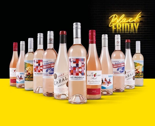 Black Friday Mega Deal Rosés + gifts Black Friday Mega Deal Rosés + gifts