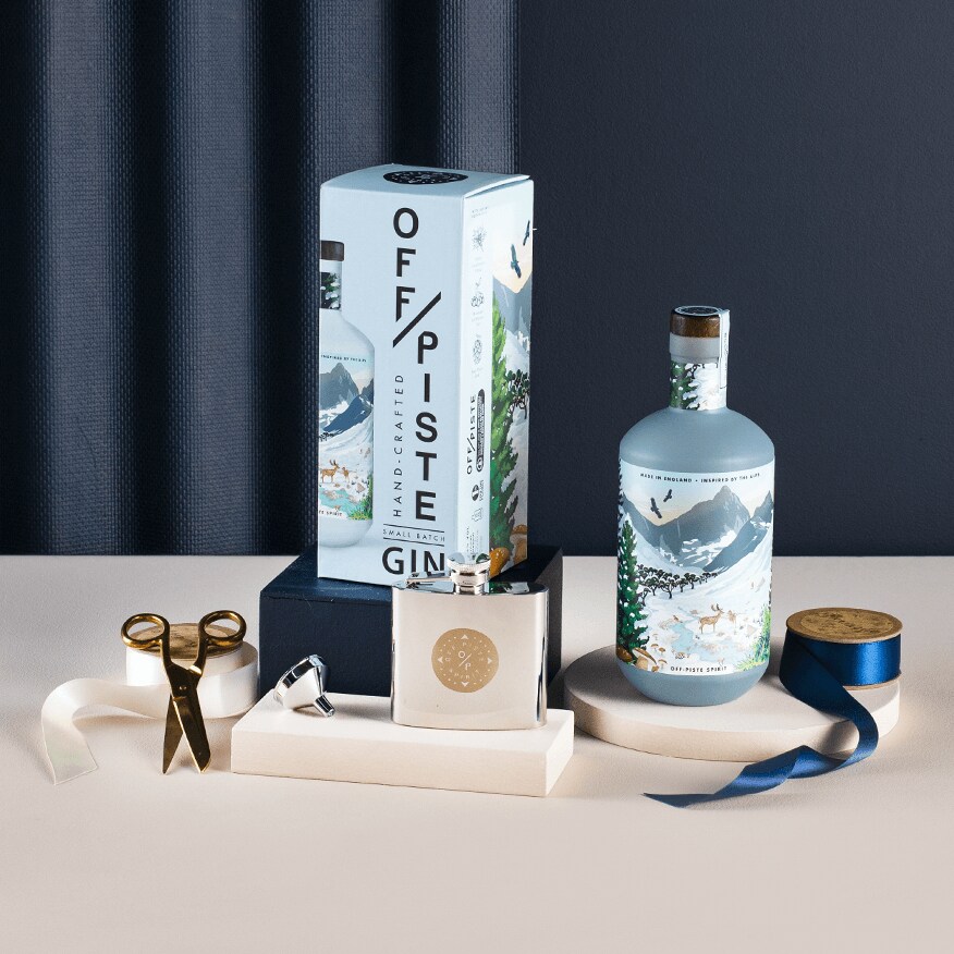 Off Piste Gin & Hipflask Gift Set Off Piste Gin & Hipflask Gift Set