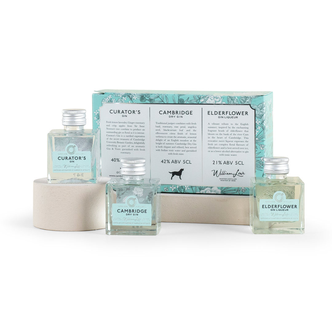 Cambridge Distillery Gin Trio (3x5cl) Gift Set Cambridge Distillery Gin Trio (3x5cl) Gift Set