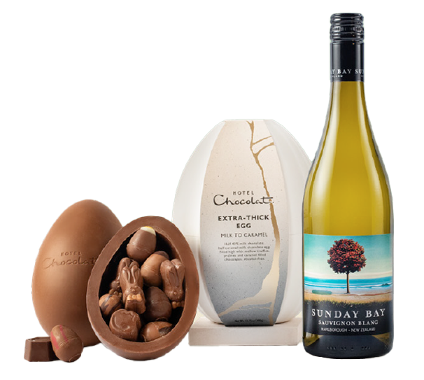 Hotel Chocolat Easter Egg & Sauvignon Gift Set