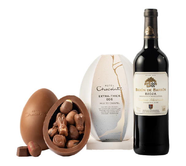 Hotel Chocolat Easter Egg & Rioja Gift Set