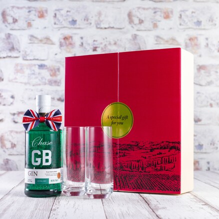 Chase GB Gin & highball glasses