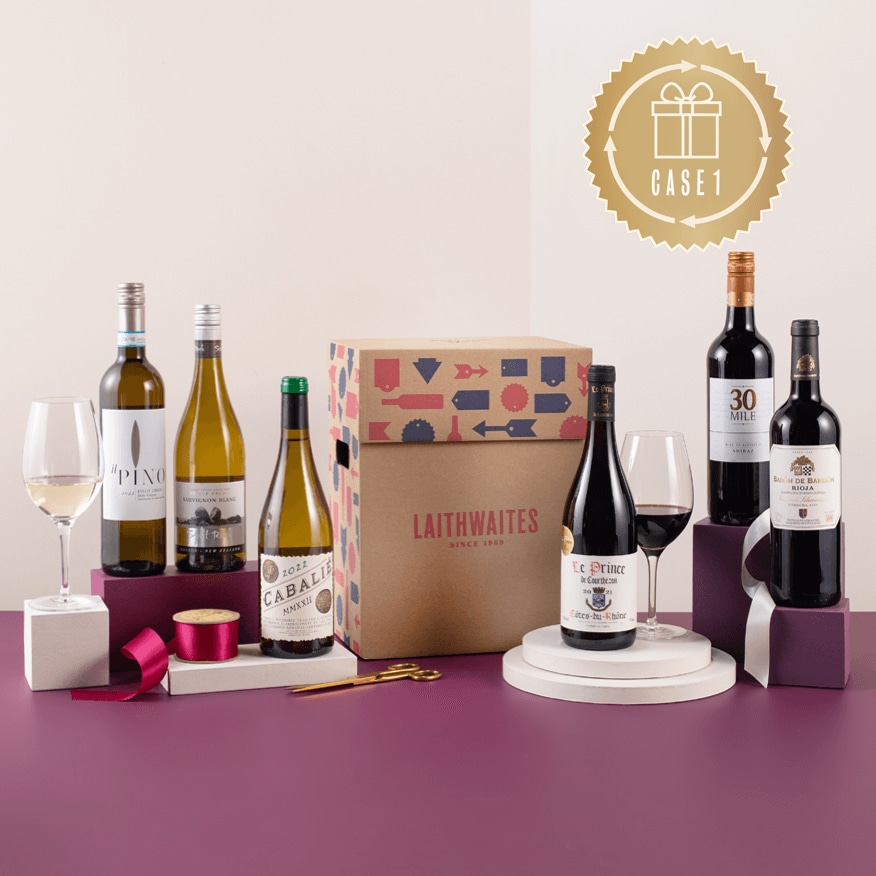 A Year of Wine - Gift Subscription of 4 x £60 Mixed Wine Cases